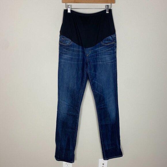 Citizens of Humanity Maternity Jeans Womens 30 1399-357 Straight Leg - Picture 1 of 11